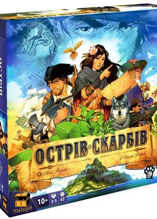 Настольная игра Остров Сокровищ (UA) / Treasure Island (UA)