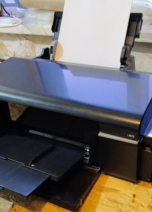 Принтер Epson L-805 у відмінному стані, з СНПЧ, wi-fi