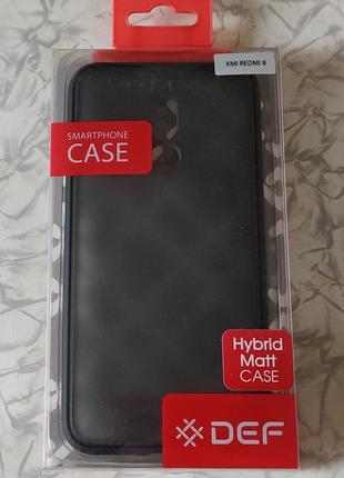 Чохол DEF xiaomi redmi 8 hybrid matt case