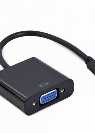 Адаптер-переходник Cablexpert A-CM-VGAF-01 USB Type-C на VGA/F...