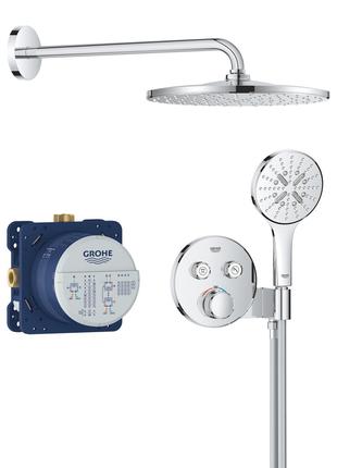 Скрытая душевая система с Rainshower Mono 310 Grohe Grohtherm ...