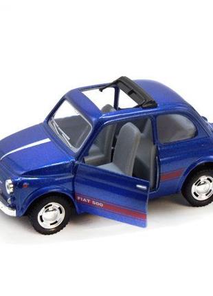 Машинка KINSMART Fiat 500 (синій)