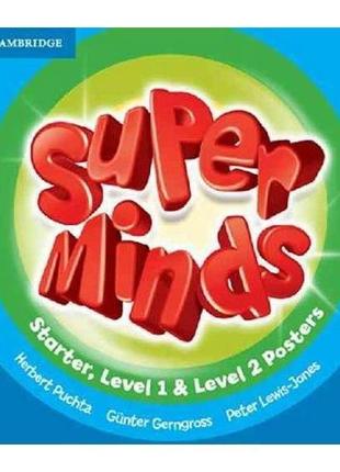 Книга Cambridge University Press Super Minds Starter-2 Posters...
