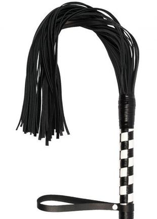 Флогер Premium Leather Flogger, BW