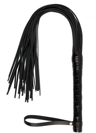 Флогер Premium Leather Flogger, Black