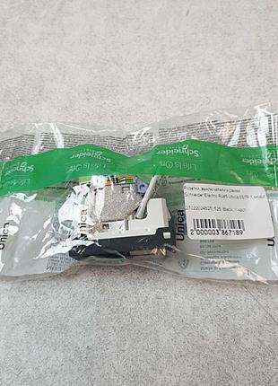 Розетка выключатель рамка Б/У Schneider Electric RJ45 Unica 6S...