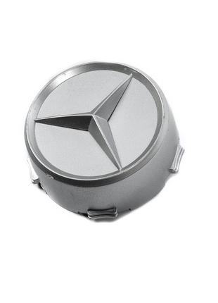 Ковпачки на диски (1 шт) Туреччина, сірий мат для Mercedes Spr...