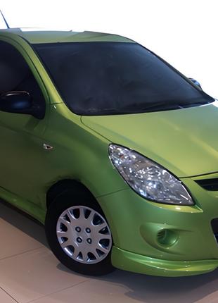 Передняя нижняя юбка (под покраску) для Hyundai I-20 2008-2012 гг