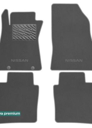 Двухслойные коврики Sotra Premium Grey для Nissan Tiida (mkIII...