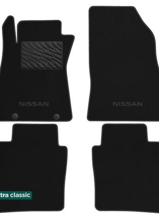 Двухслойные коврики Sotra Classic Black для Nissan Tiida (mkII...
