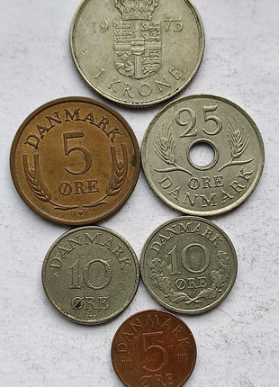 Монети Данії