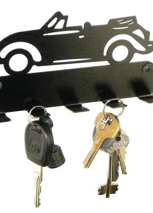 Вешалка для ключей ключница Ferrum Кабриолет цвет черный (ВК002)