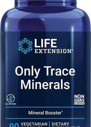 Мультиминеральный комплекс Life Extension Only Trace Minerals ...
