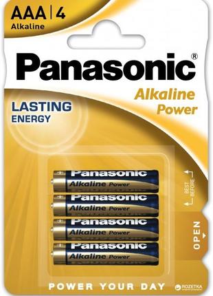 Батарейка PANASONIC Alkaline Power AAA (4шт)