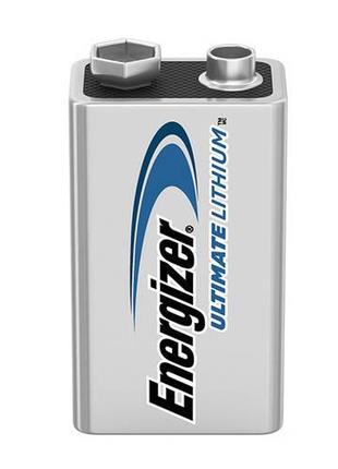 Батарейки Energizer Ultimate Lithium 9V/L522/6LR61