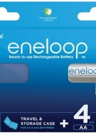 Аккумулятор PANASONIC Eneloop AA/R6 2000mAh (4шт) + кейс