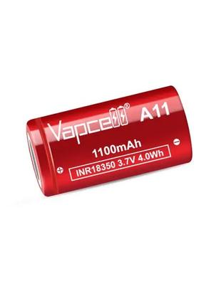 Акумулятор Vapcell Li-ion 18350 1100mAh 10A 3,6V (INR18350 A11)