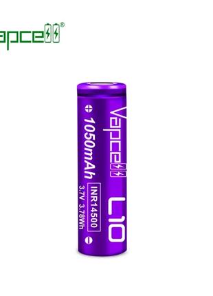 Акумулятор Vapcell Li-ion 14500 1050mAh 3A 3,7V (INR14500 L10)