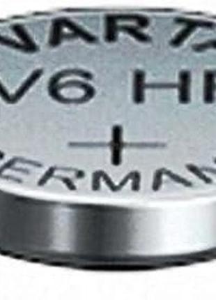 Дисковий акумулятор Varta V6HR 1.2V 6mAh (Ni-Mh)