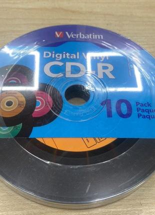 Диски VERBATIM (98139) CD-R "Digital Vinyl" 700Mb 52x Bulk (10...