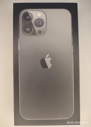 Коробка Apple iPhone 13 Pro Max, Graphite 128Gb, A2484