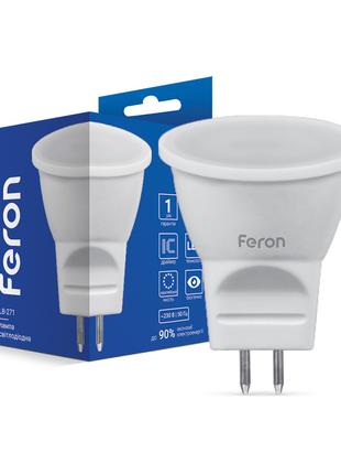Світлодіодна лампа Feron LB-271 3Вт G5.3 4000K