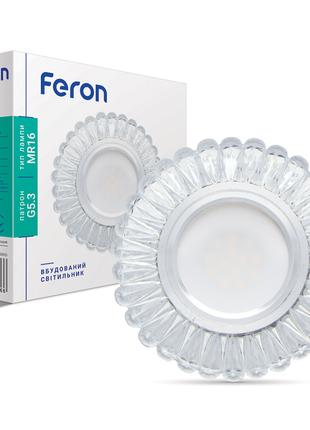 Вбудований світильник Feron 7301 з LED підсвічуванням