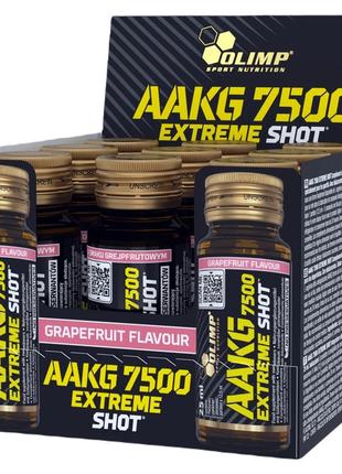 Аминокислота Olimp AAKG 7500 Extreme Shot, 9x25 мл Грейпфрут