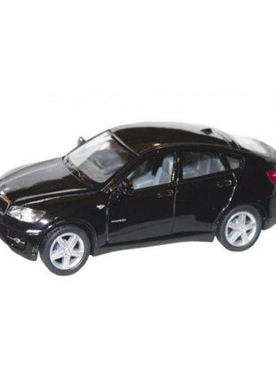 Машинка KINSMART "BMW X6" (черная) [tsi118488-ТSІ]