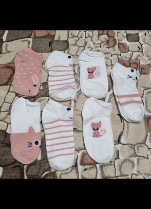 Набір шкарпеток на дівчинку (7 пар)