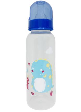 Бутылочка для кормления "Дино" MGZ-0206(Blue) 250 мл