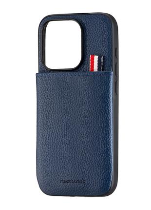 Чехол Jinduka Leather Pocket iPhone 15 Pro Blue
