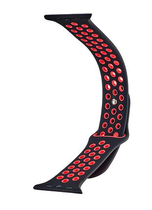 Ремінець Nike Sport Apple Watch 42/44/45 mm Black / Watermelon