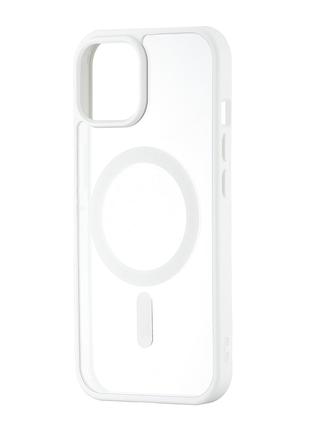 Чехол Color Edge with MagSafe iPhone 15 White