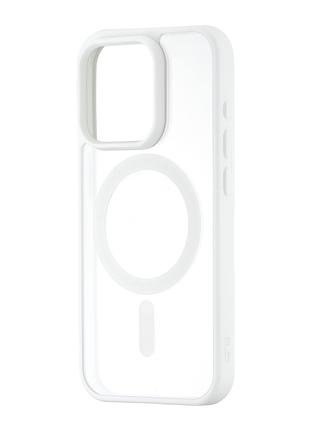 Чехол Color Edge with MagSafe iPhone 15 Pro White