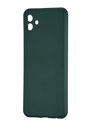 Чехол TPU Colorful Samsung A04 (A045) Dark green