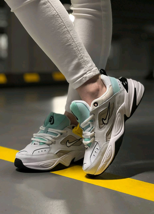 Жіночі кросівки Nike M2K Tekno White Black Mint