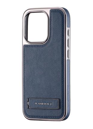 Чехол Jinduka Leather Hybrid iPhone 15 Pro Blue