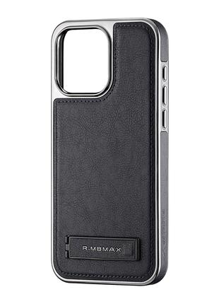 Чехол Jinduka Leather Hybrid iPhone 15 Pro Max Black