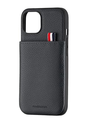 Чехол Jinduka Leather Pocket iPhone 13 Black