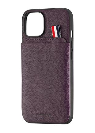 Чехол Jinduka Leather Pocket iPhone 14 Purple