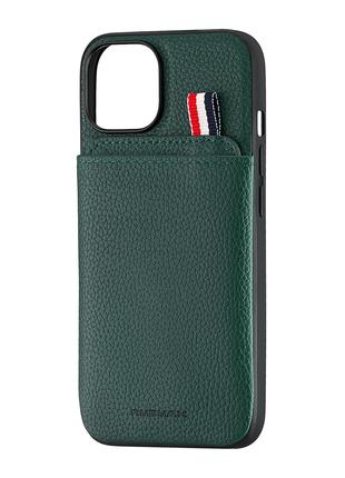Чехол Jinduka Leather Pocket iPhone 14 Green