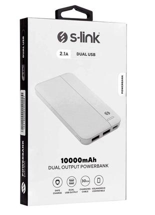 Внешний аккумулятор Power Bank S-Link 10000mAh