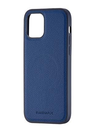 Чохол Jinduka Leather Case with MagSafe iPhone 12 Pro Deep Blue