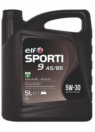 Моторне масло ELF Sporti 5w-30 NF 5л