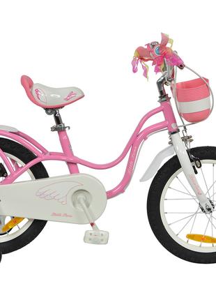 Велосипед RoyalBaby LITTLE SWAN 14", OFFICIAL UA, розовый