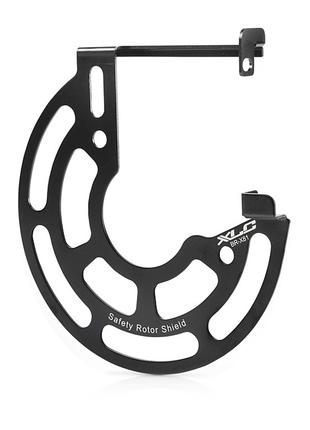 Защита ротора XLC BR-X80/81, ø160/180 мм, передняя, черная