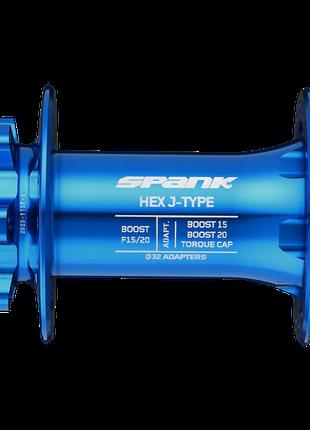 Втулка передняя SPANK HEX J-TYPE Boost F15/20, Blue