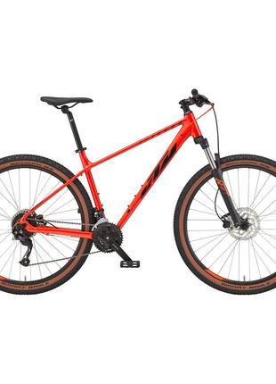 Велосипед KTM CHICAGO 291 29" рама XL/53, оранжевый (черный), ...