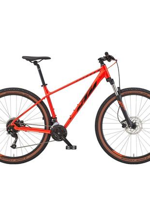 Велосипед KTM CHICAGO 271 27.5" рама M/43, оранжевый (черный),...